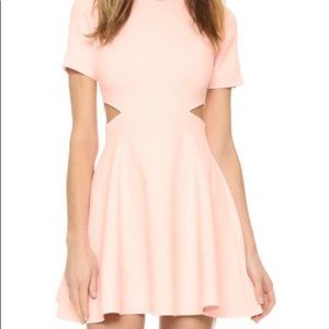 Elizabeth & James Pink Side Cut Out Leonie Dress